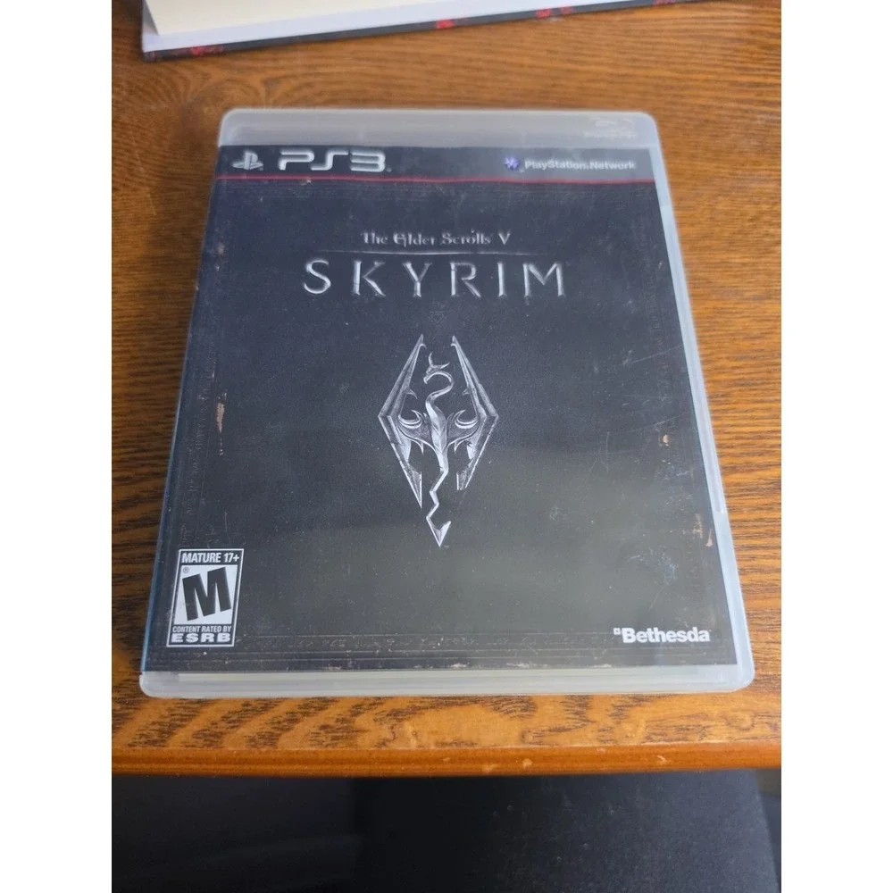 Elder Scrolls V‎ Skyrim PS3 PlayStation 3 + Map - Complete